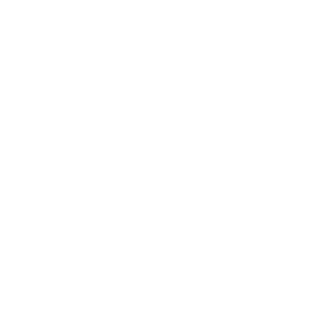 White transparent ã.io wave-whale mark
